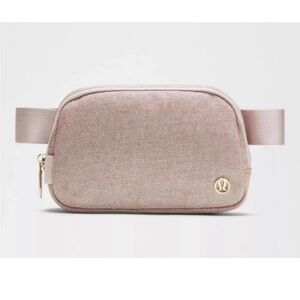 Lululemon Mauve Metallic Everywhere Belt Bag